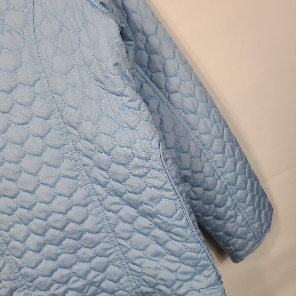 MARCELLE RENEE ACTIVE Baby Blue Puffer Jacket - Picture 4 of 10